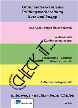 portada Check it - Großhandelskaufleute: Prüfungsvorbereitung Kurz und Knapp (en Alemán)