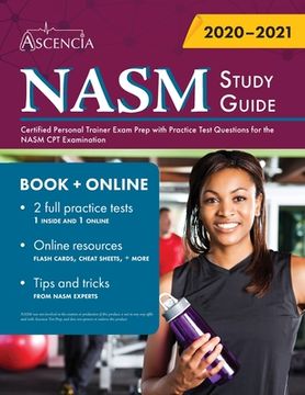 portada NASM Study Guide: Certified Personal Trainer Exam Prep with Practice Test Questions for the NASM CPT Examination (en Inglés)