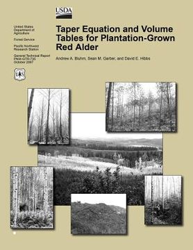 portada Taper Equation and Volume Tables for Plantation-Grown Red Alder (en Inglés)