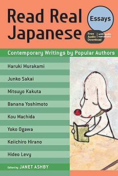 portada Read Real Japanese: Essays: Contemporary Writings by Popular Authors (Free Audio Download) (en Inglés)