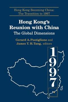 portada hong kong's reunion with china: the global dimensions (en Inglés)