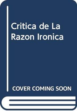 portada Critica de la Razon Ironica de Sade a jim Morrison (in Spanish)