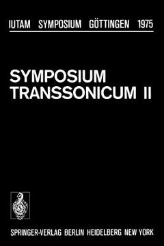 portada symposium transsonicum ii: gottingen, september 8 13, 1975 (en Inglés)