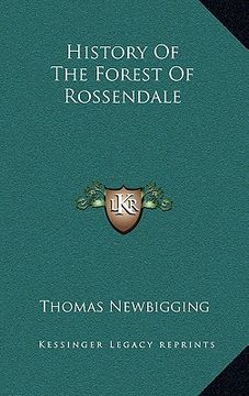 portada history of the forest of rossendale (en Inglés)