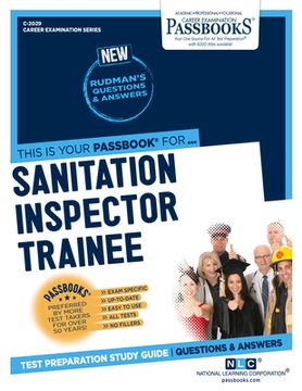 portada Sanitation Inspector Trainee (C-2029): Passbooks Study Guide Volume 2029 (en Inglés)