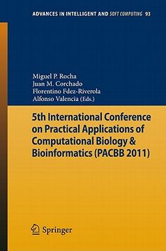 portada 5th international conference on practical applications of computational biology & bioinformatics (en Inglés)