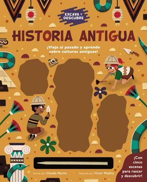 portada Excava y Descubre: Historia Antigua (in Spanish)