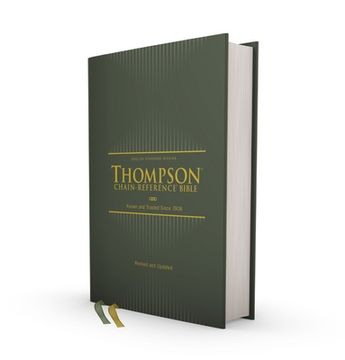 portada Esv, Thompson Chain-Reference Bible, Hardcover, Green, red Letter (in English)