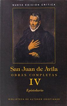 portada Obras Completas (t. Iv): Epistolario (in Spanish)