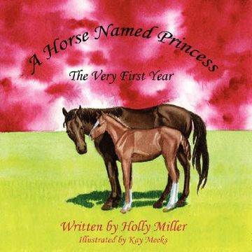 portada a horse named princess: the very first year (in English)