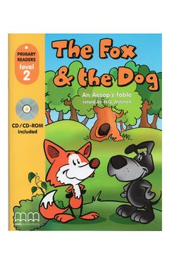 portada The Fox & the Dog - Primary Readers level 2 Student's Book + CD-ROM (en Inglés)