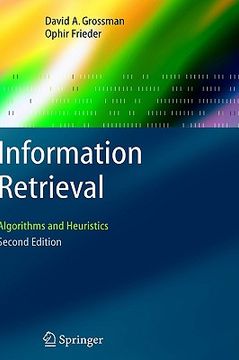 portada information retrieval: algorithms and heuristics (en Inglés)