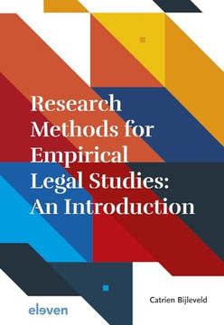 portada Research Methods for Empirical Legal Studies: An Introduction (in English)