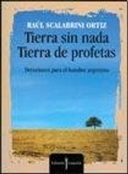 portada Tierra sin Nada Tierra de Profetas (in Spanish)