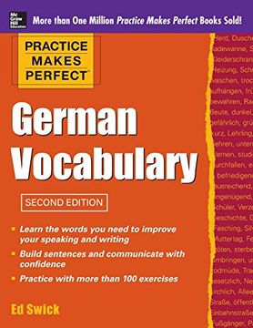 portada Practice Makes Perfect German Vocabulary (Practice Makes Perfect Series) (in English)