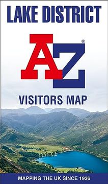 portada Lake District a-z Visitors map (en Inglés)