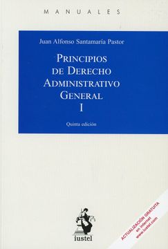 portada Principios de Derecho Administrativo General, Tomo i (in Spanish)