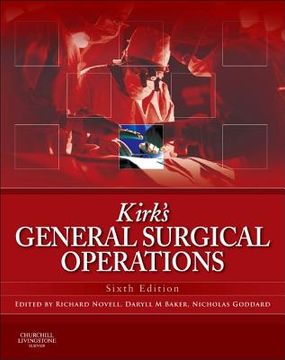 portada kirk's general surgical operations (en Inglés)