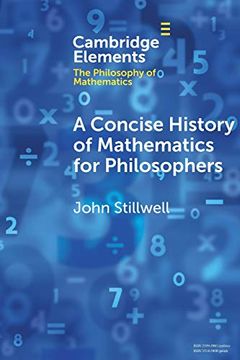 portada A Concise History of Mathematics for Philosophers (Elements in the Philosophy of Mathematics) 