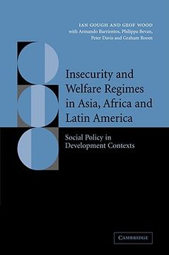 portada Insecurity and Welfare Regimes in Asia, Africa and Latin America: Social Policy in Development Contexts (in English)