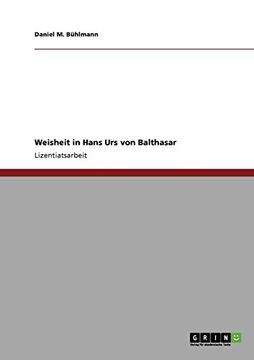 portada Weisheit in Hans Urs von Balthasar (German Edition)