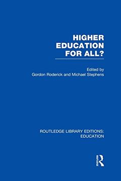 portada Higher Education for All? (RLE Edu G) (Routledge Library Editions: Education)