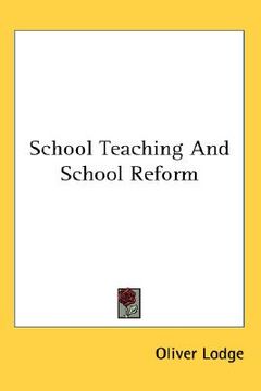 portada school teaching and school reform (in English)
