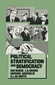 portada Political Stratification and Democracy (en Inglés)