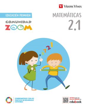 portada Matematicas 2º Educacion Primaria (21-22-23) Libro y kit Material Comunidad Zoom mec Zoom mec (in Spanish)