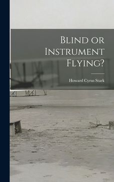 portada Blind or Instrument Flying? (in English)