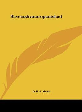 portada shvetashvataropanishad (en Inglés)