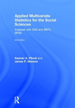 portada Pituch, k: Applied Multivariate Statistics for the Social sc (in English)