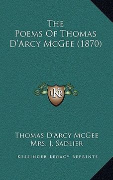 portada the poems of thomas d'arcy mcgee (1870) (en Inglés)