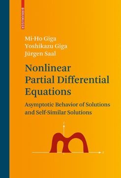 portada Nonlinear Partial Differential Equations: Asymptotic Behavior of Solutions and Self-Similar Solutions: Asymptotic Behaviour of Solutions and. Equations and Their Applications) 
