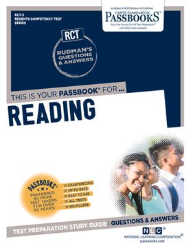 portada Reading (Rct-3): Passbooks Study Guide Volume 3 (en Inglés)