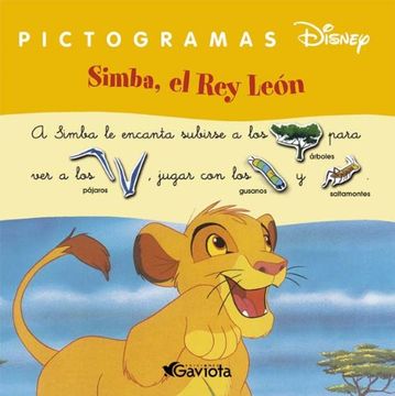 portada Simba, el Rey León (Pictogramas Disney)