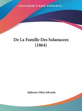 portada De La Famille Des Solanacees (1864) (en Francés)