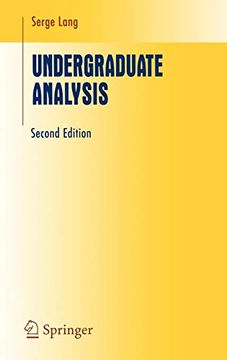 portada Undergraduate Analysis (Undergraduate Texts in Mathematics) (en Inglés)