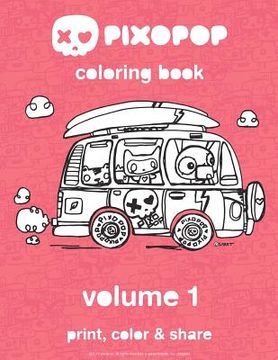 portada pixopop coloring book - volume 1 (in English)