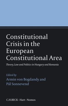 portada Constitutional Crisis in the European Constitutional Area, (en Inglés)