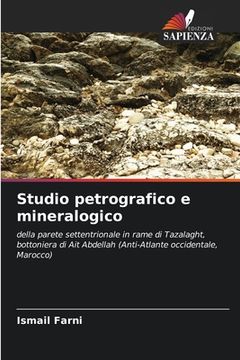 portada Studio petrografico e mineralogico (in Italian)