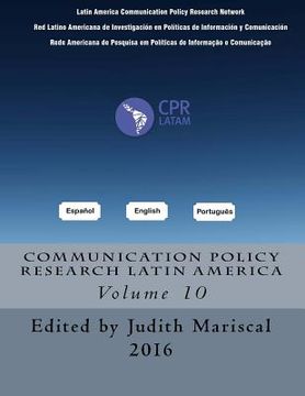 portada Communication Policy Research Latin America, Vol. 10 (en Inglés)