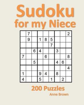 portada Sudoku for My Niece: 200 Puzzles (en Inglés)