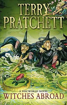 portada witches abroad. terry pratchett (en Inglés)