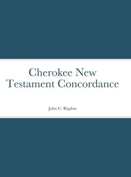 portada Cherokee New Testament Concordance