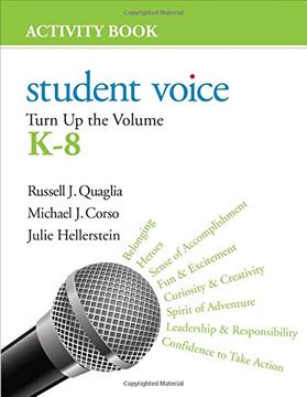 portada Student Voice: Turn Up the Volume K-8 Activity Book