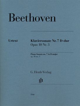 portada Beethoven - Sonata op. 10 nº 3 en re Mayor Para Piano (Urtext)