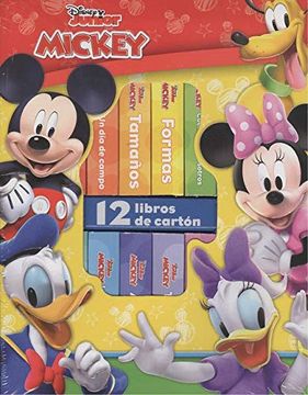 portada Mi Primera Libreria 12 Libros Mickey Mousse (in Spanish)