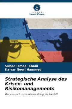 portada Strategische Analyse des Krisen- und Risikomanagements (en Alemán)