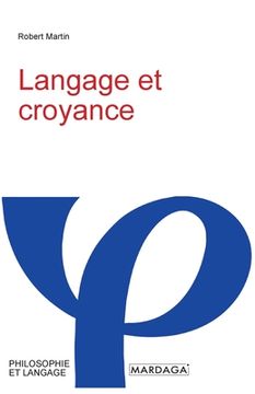 portada Langage et croyance (en Francés)